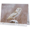 Postkartenbuch Eulen im Winter