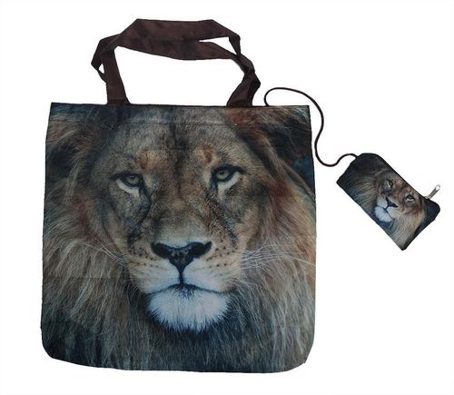 Löwen Falttasche