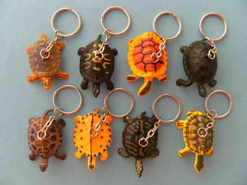 Schlüsselanhänger Schildkröten