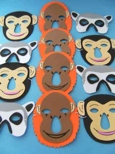 Affen Masken