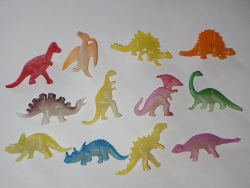 Spieltiere Dinosaurier, nachtleuchtend