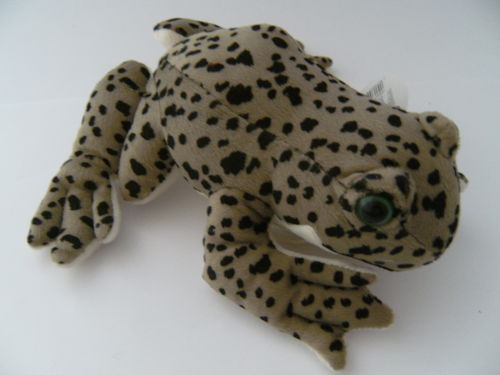 Kuscheltier Leopardenfrosch